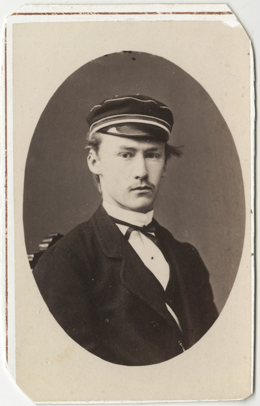 Korporatsioon "Estonia" liige Karl Hasselblatt, portreefoto