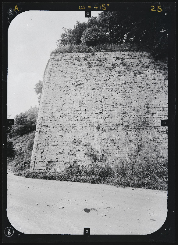 Narva linn. Bastionid. Narva linnakindlustused. Stereofotogramm-meetriline mõõdistamine.