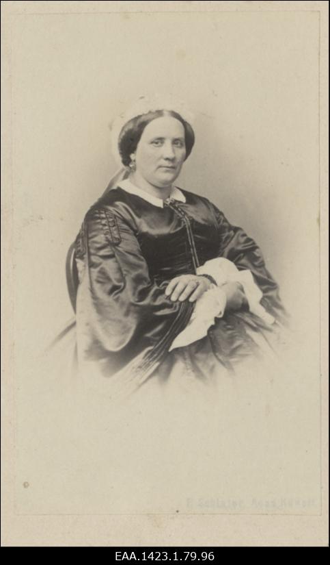 Auguste von Wahl, portreefoto