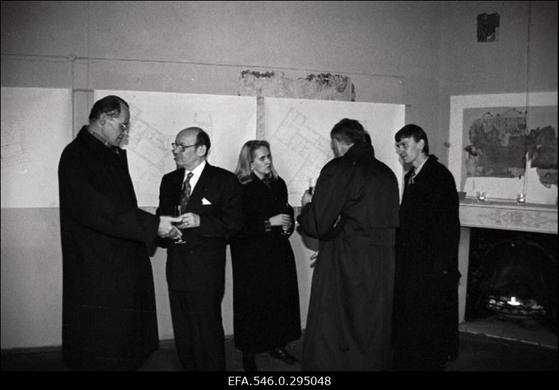 Soome Suursaatkonna hoone (Kohtu 4) enne restaureerimist.