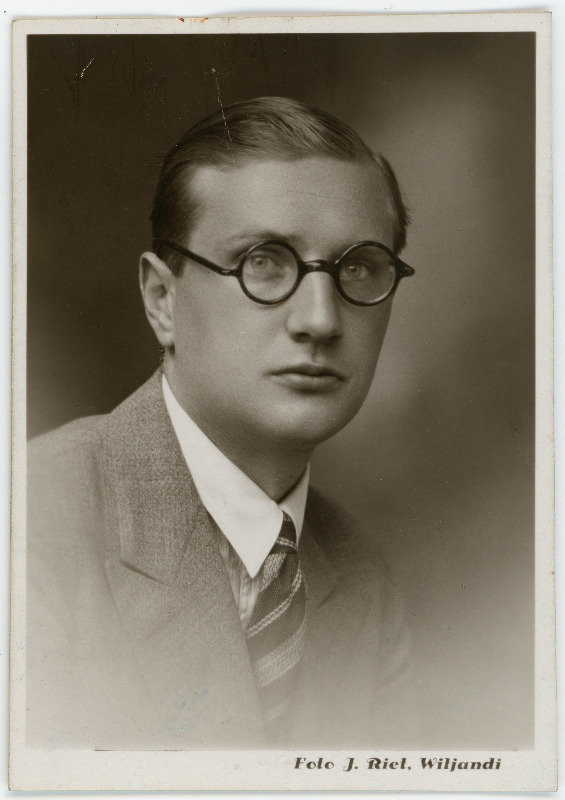 Oskar-Andreas-Johannes Seisler. Passitaotluse foto
