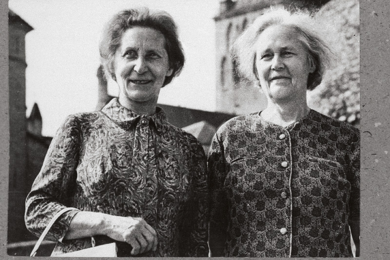 Revolutsioonilise liikumise tegelased Juliana (vasakul) ja Salomonia Telman.