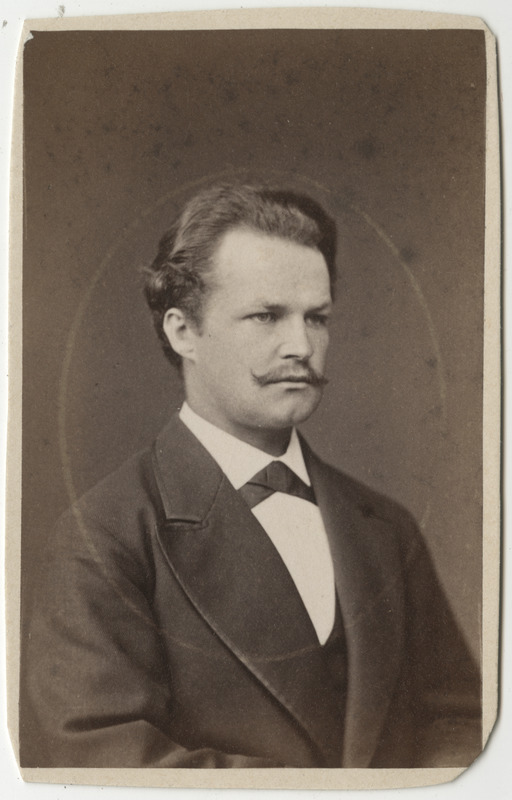 Korporatsioon "Estonia" liige Walter von Gruenewaldt, portreefoto