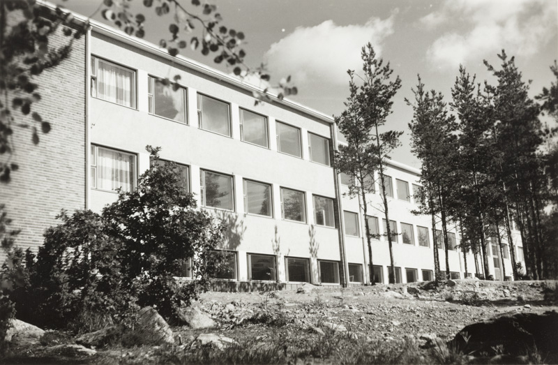 Pallivahan kansakoulu 1960; yleiskuva