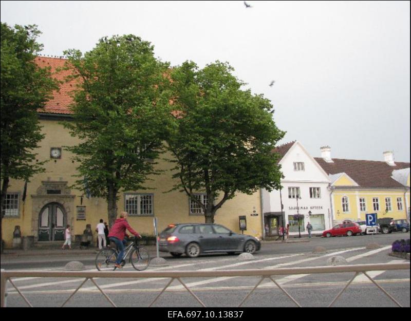 Kuressaare peaväljak.