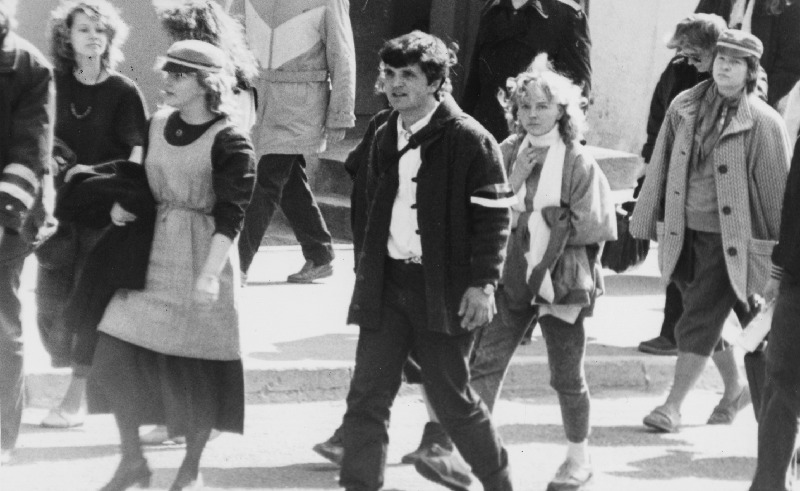 Muinsuskaitsepäevade üritused Tartus. 15.-17.04.1988. Demonstratsioon