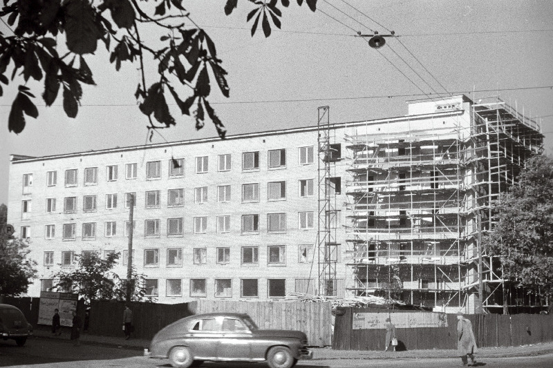 Kosmonaut J. Gagarini puiesteel ehitatav uus hotell Tallinn.