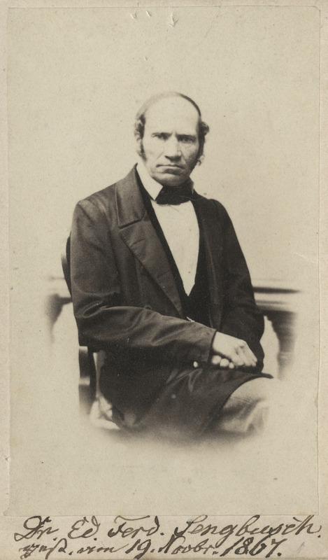 Korporatsioon "Estonia" vilistlane Eduard Sengbusch, portreefoto