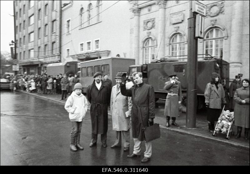 Oktoobripühade demonstratsioonis