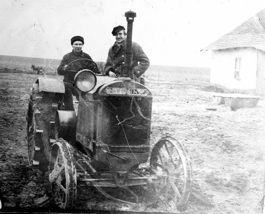 Radius first tractor