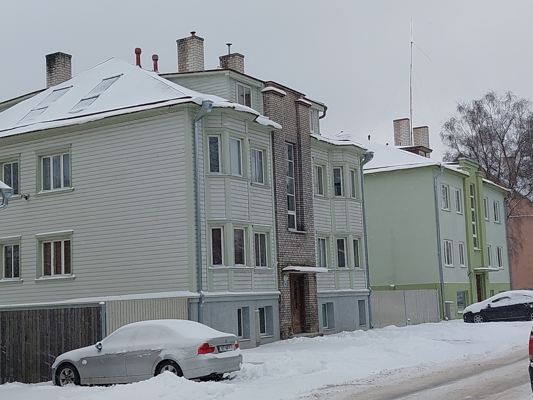 Tallinn type apartment in Pelgulinn Roo 14 / 12, view of the building. Architect Karl Tarvas rephoto