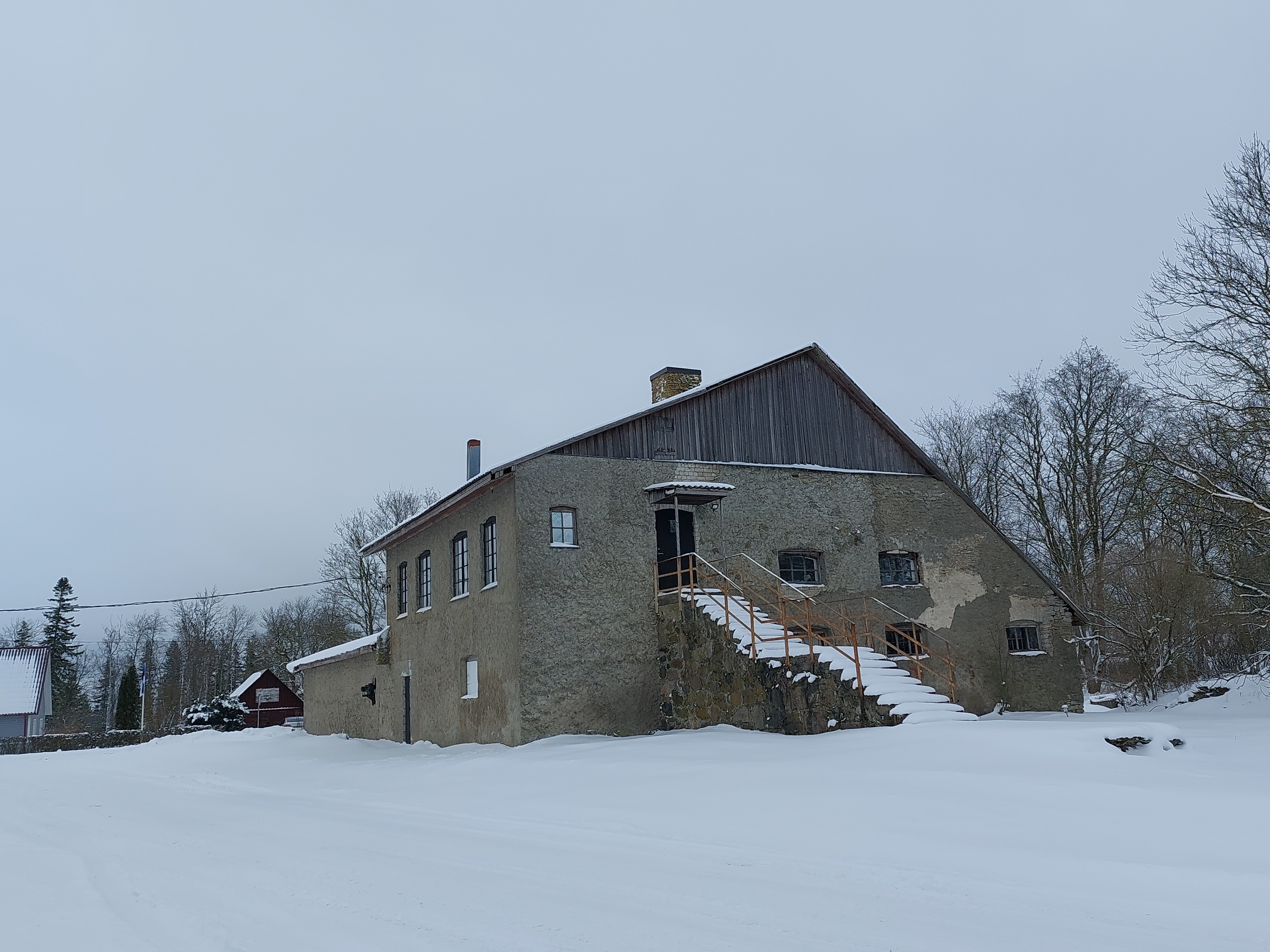 The cross manor was dried up by Harju County Padise County Harju-Risti village rephoto