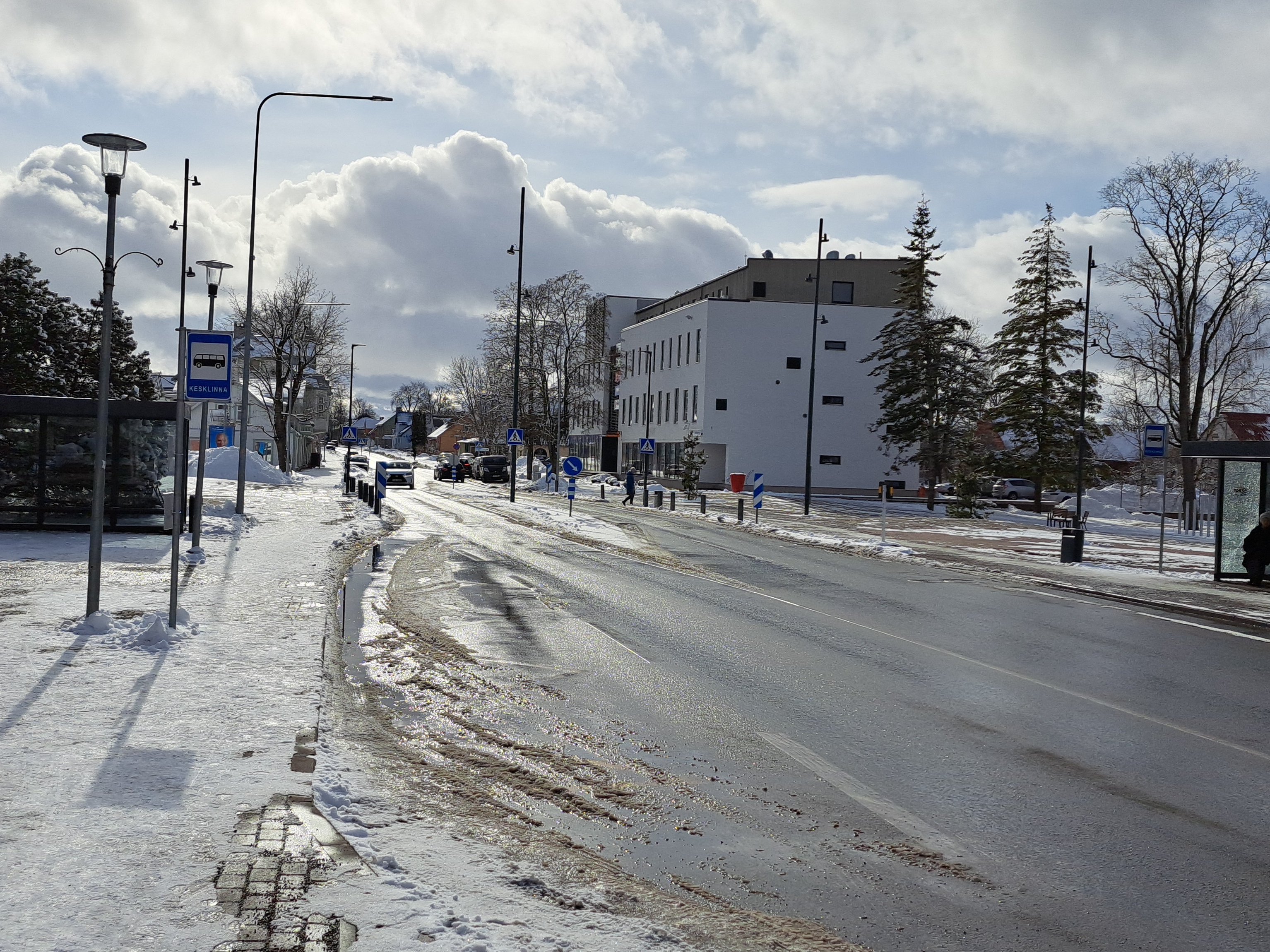 foto, Rapla vaade 1959.a. rephoto
