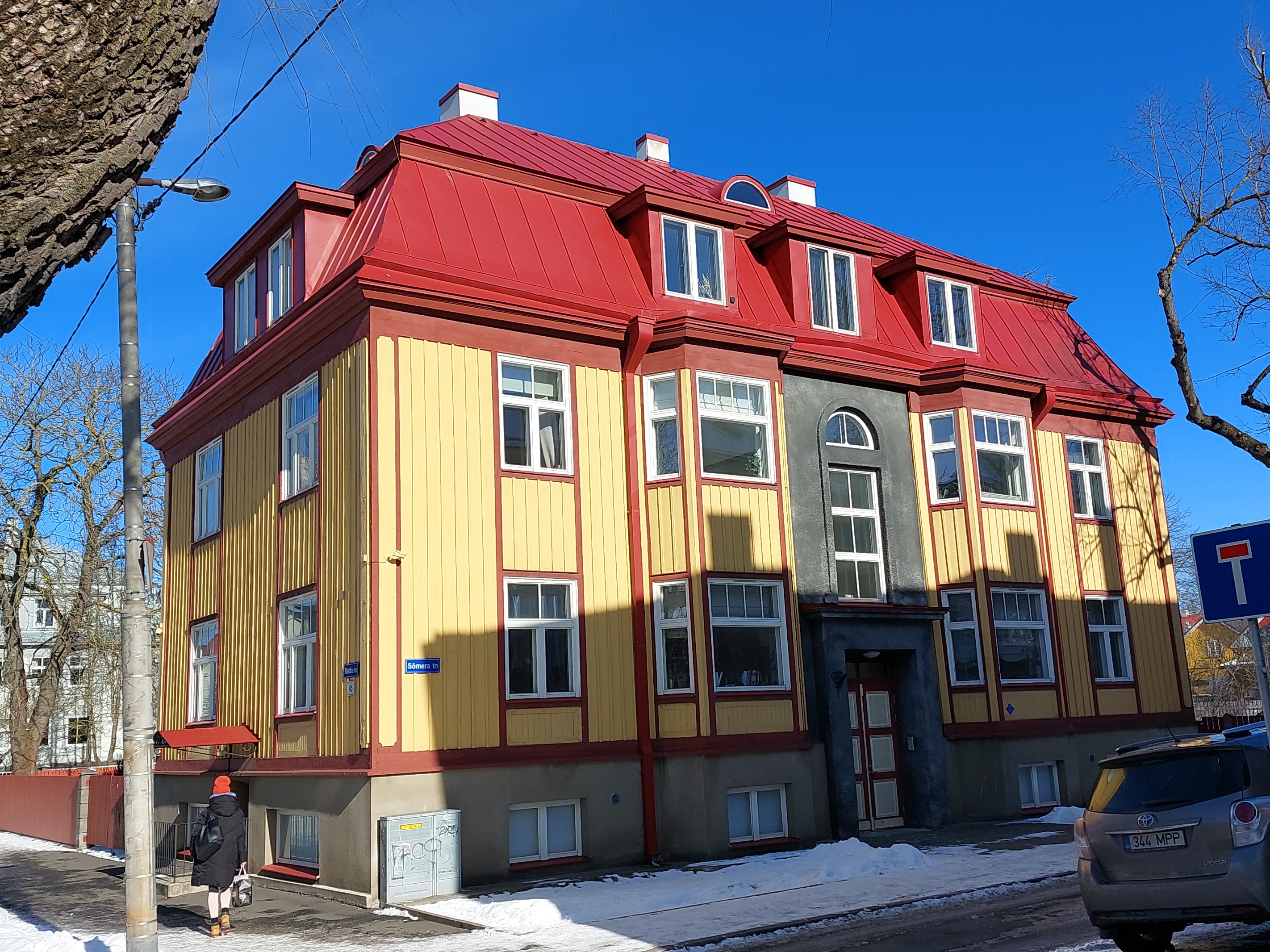 Elamu Sõmera tänavas. rephoto