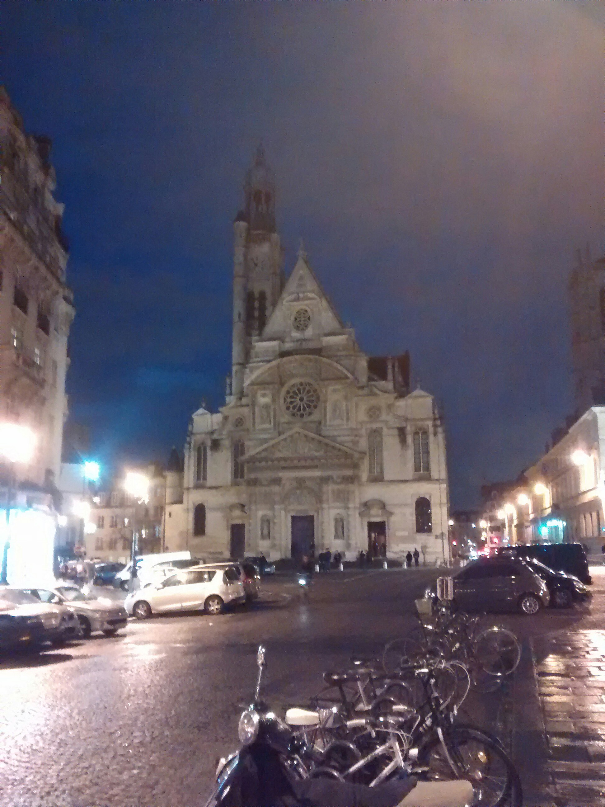 The Church of Saint-Étienne-du-Mont, Paris, France rephoto