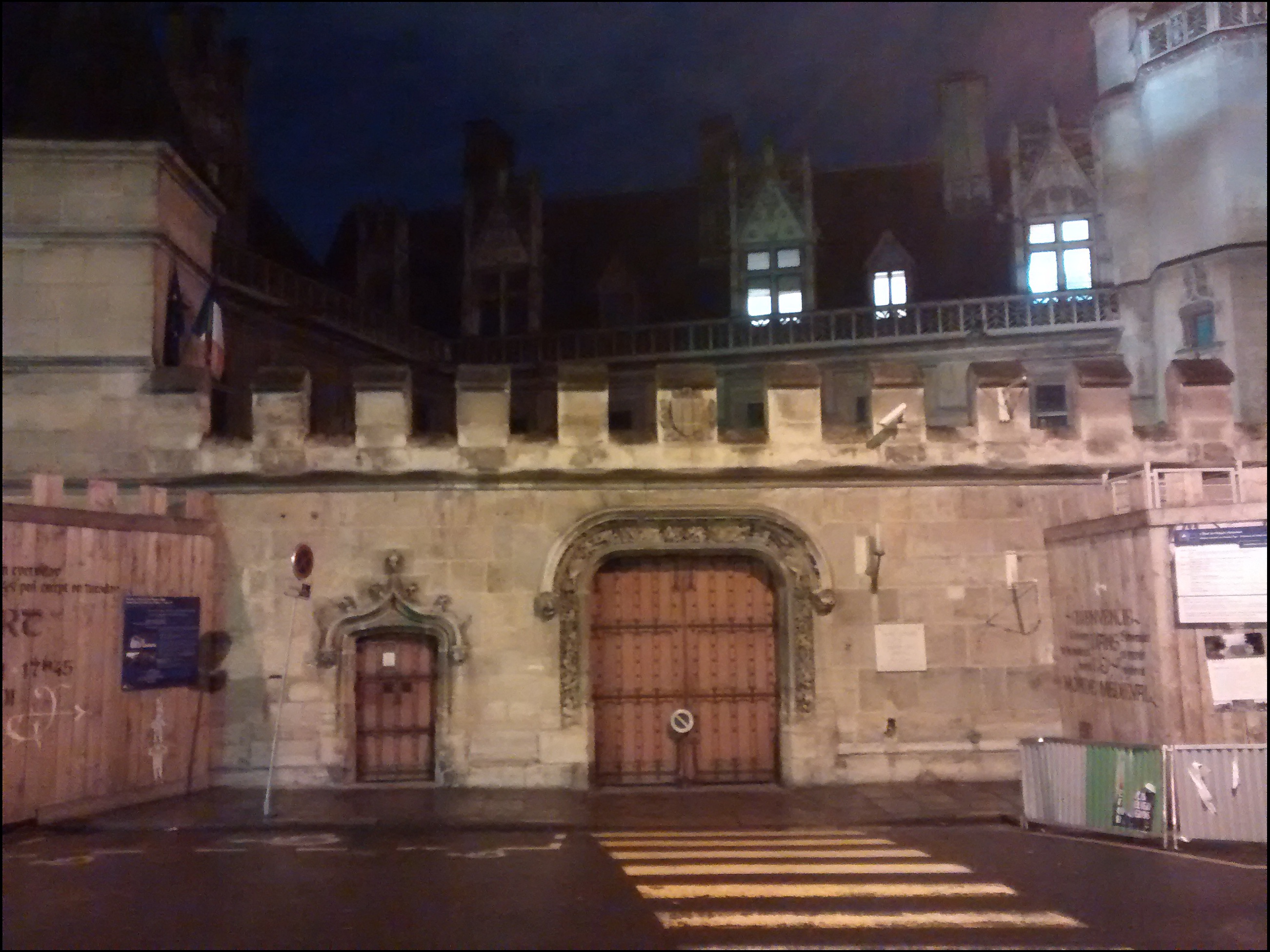 Paris--hôtel de Cluny rephoto