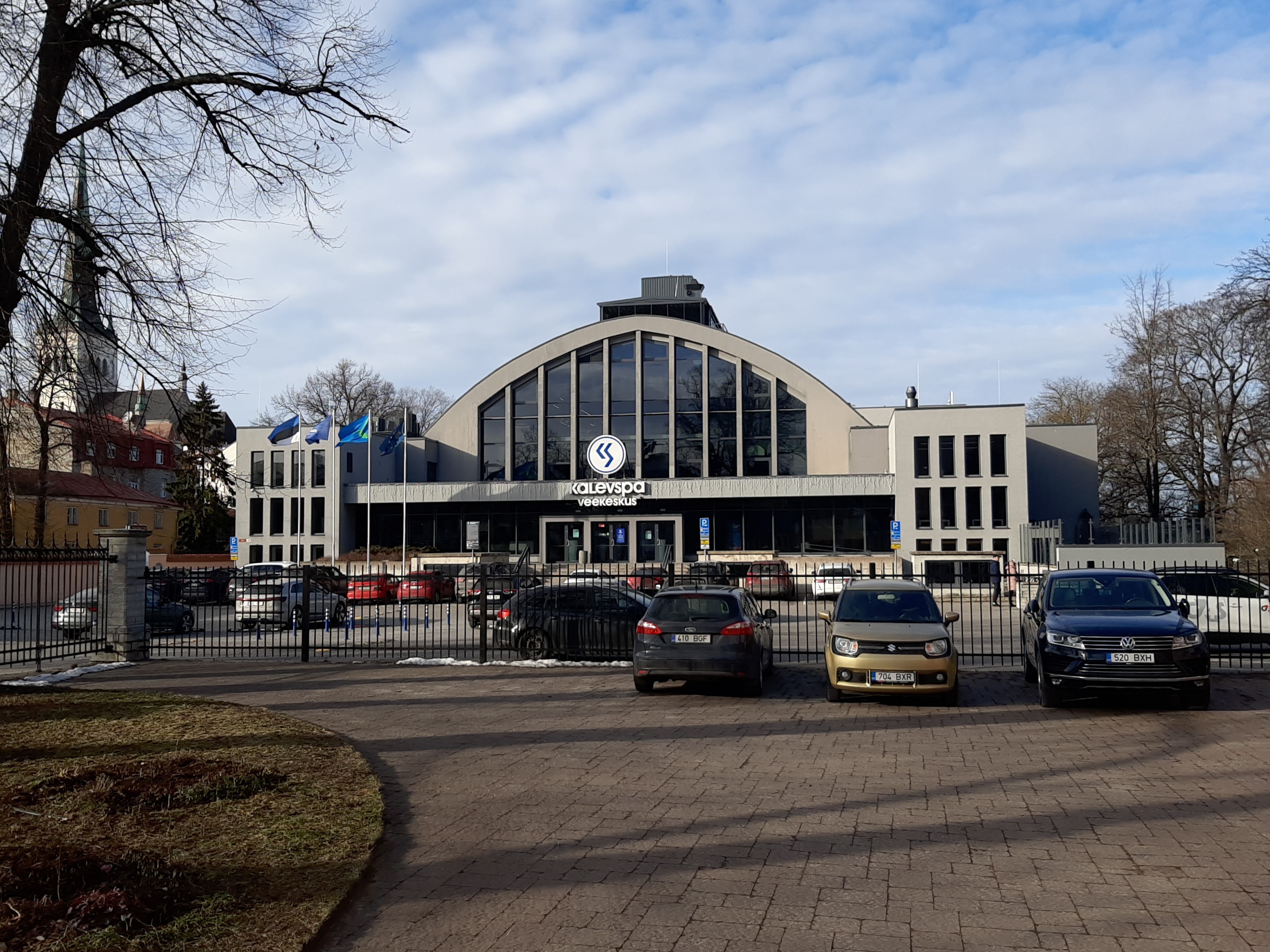 Kalevi swimming pool in Tallinn rephoto