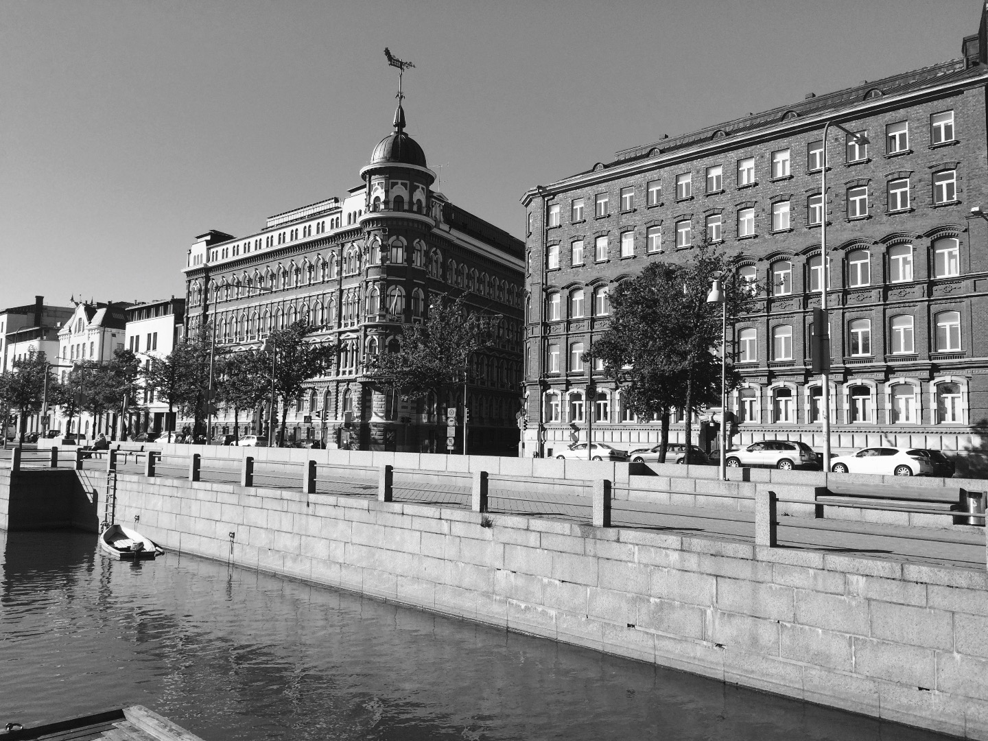 Pohjoisranta 6, 4, 2. Poikkikatu Kirkkokatu. rephoto