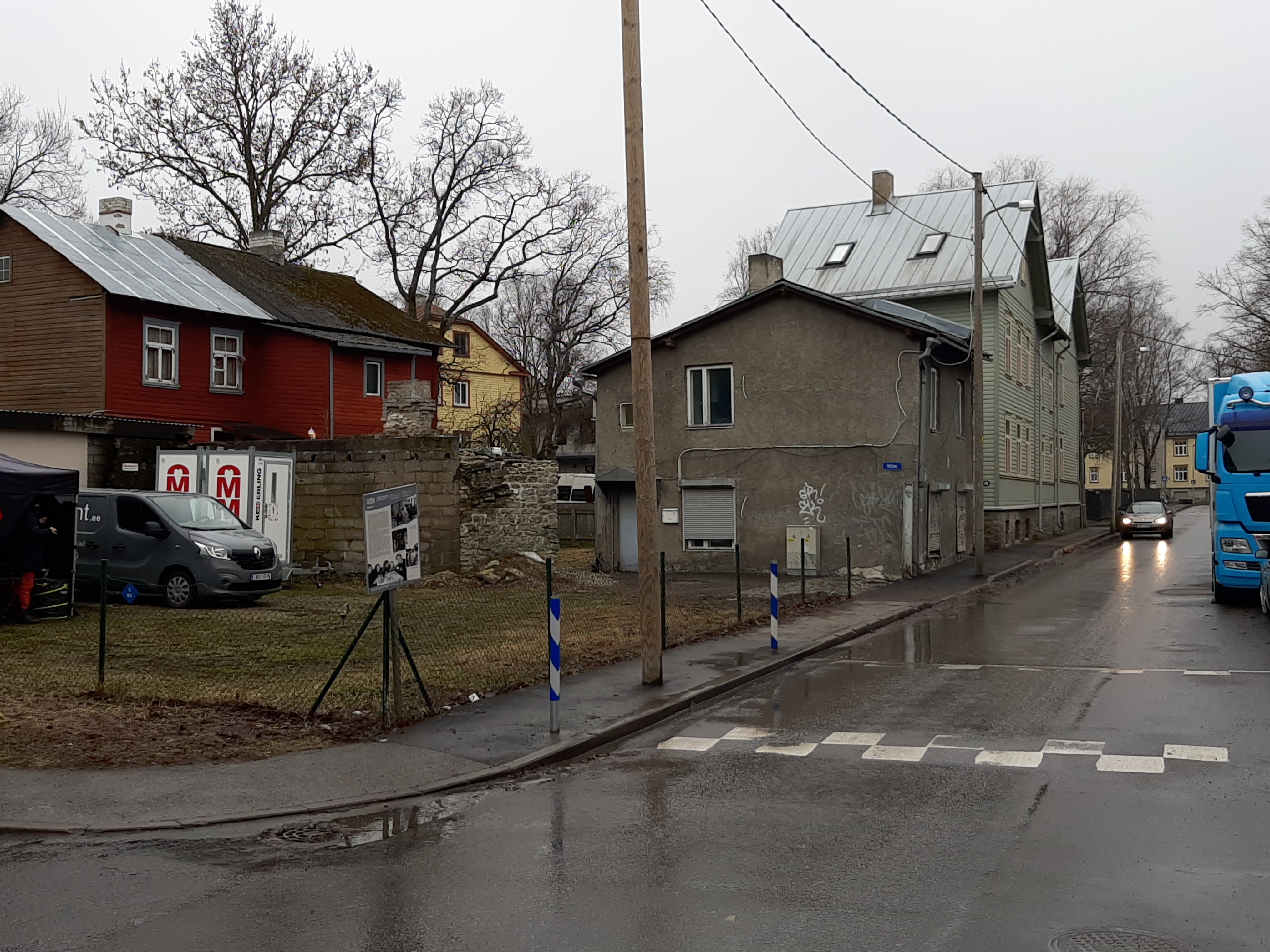 View on the corner of Köie and Arrow Streets. rephoto