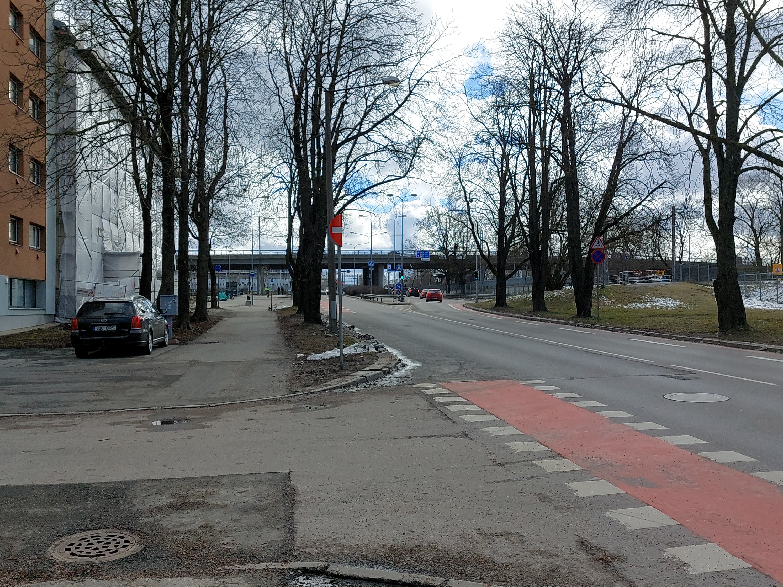 New viaduct Pärnu mnt rephoto
