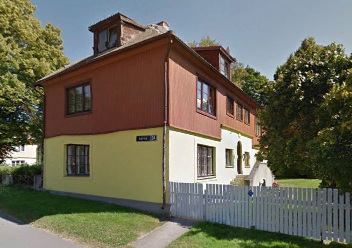 Keskhaigla töötajate elamugrupp Tallinnas. Arhitekt Herbert Johanson rephoto