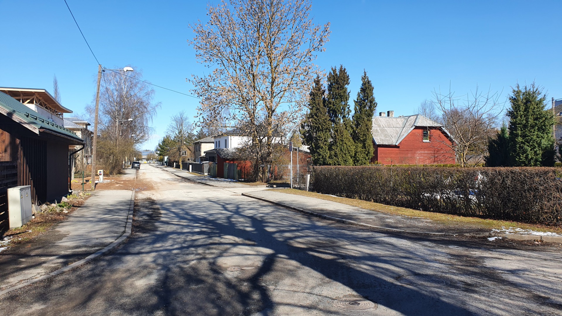 Hommiku tänav Tartus rephoto