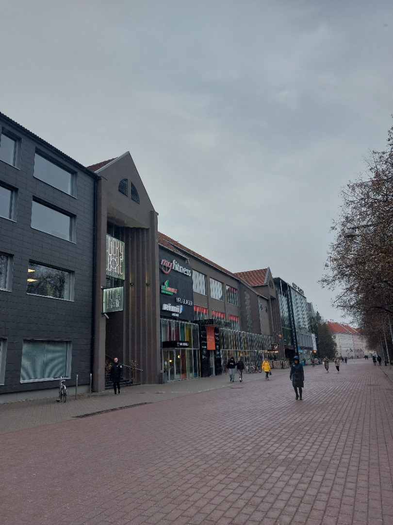 Tartu kaubanduskeskus "Kesklinna". Projekt M. Masso rephoto