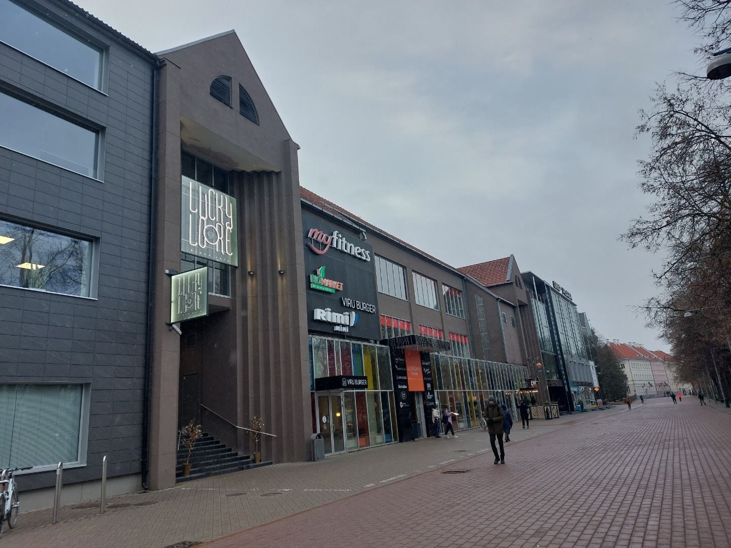 Tartu kaubanduskeskus "Kesklinna". Projekt M. Masso rephoto