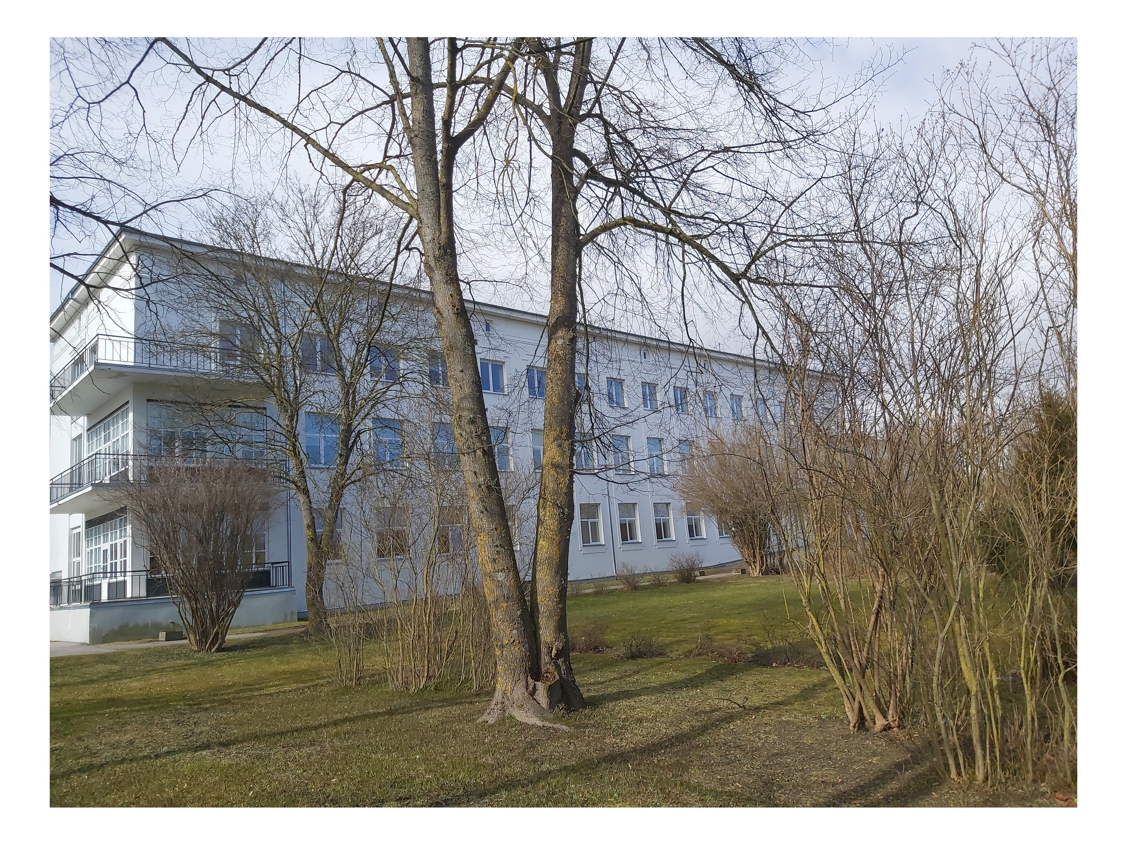 Kingissepa City Hospital. rephoto
