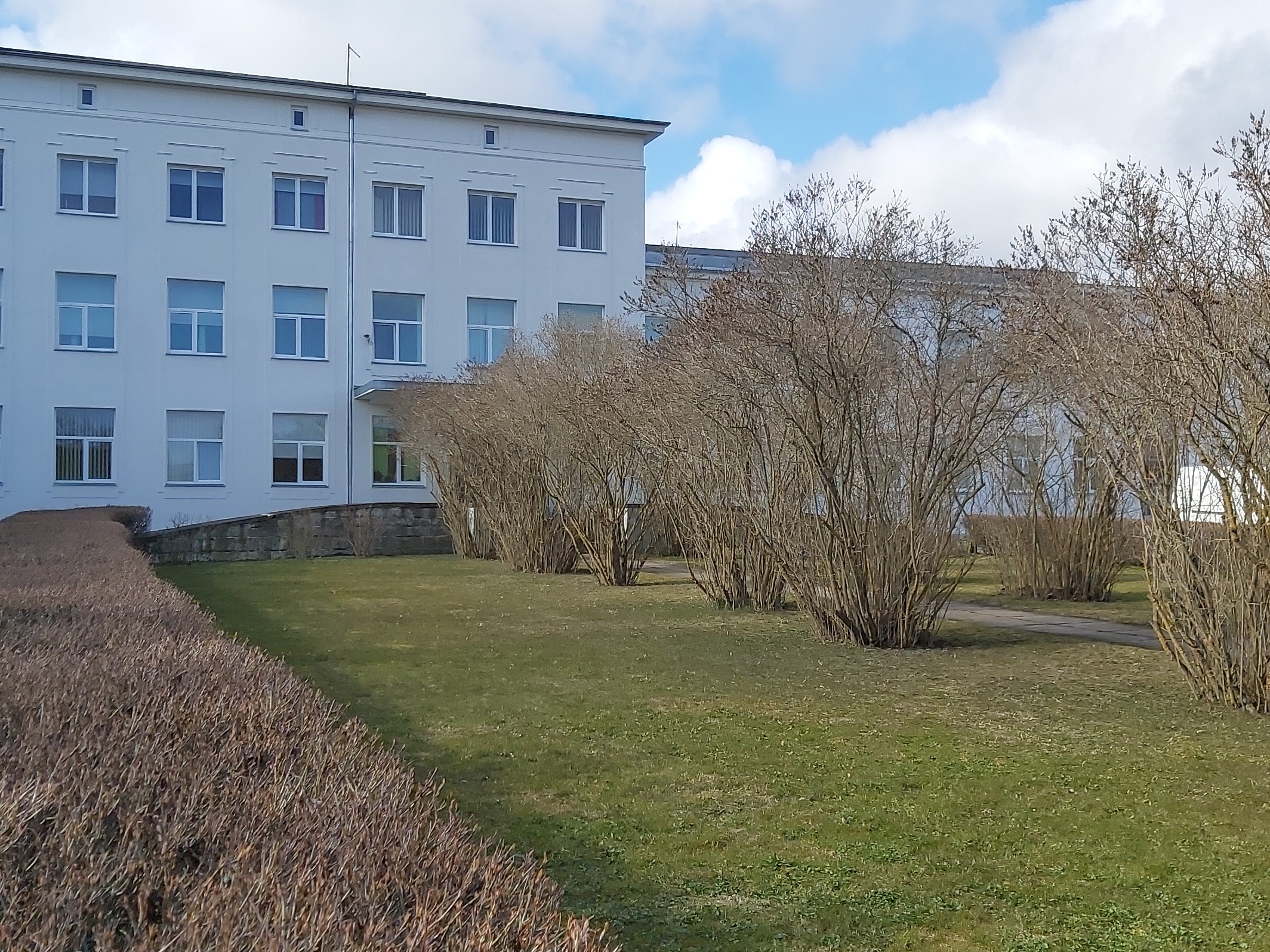 Kuressaare haigla ehitus rephoto