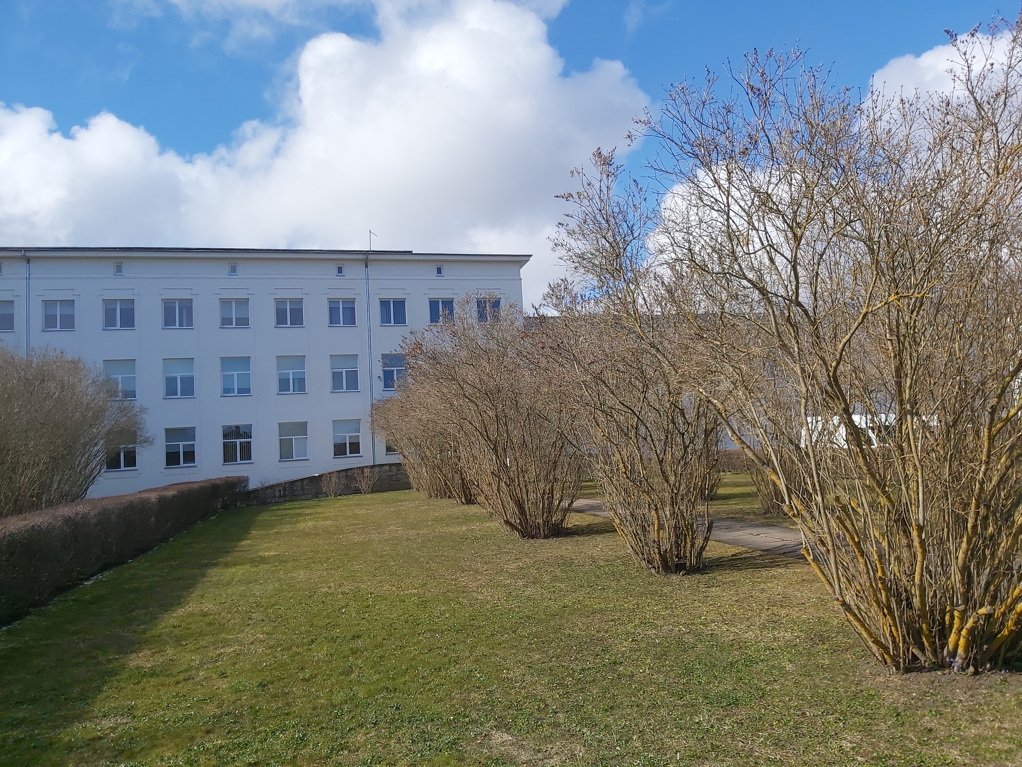 Kuressaare haigla ehitus rephoto