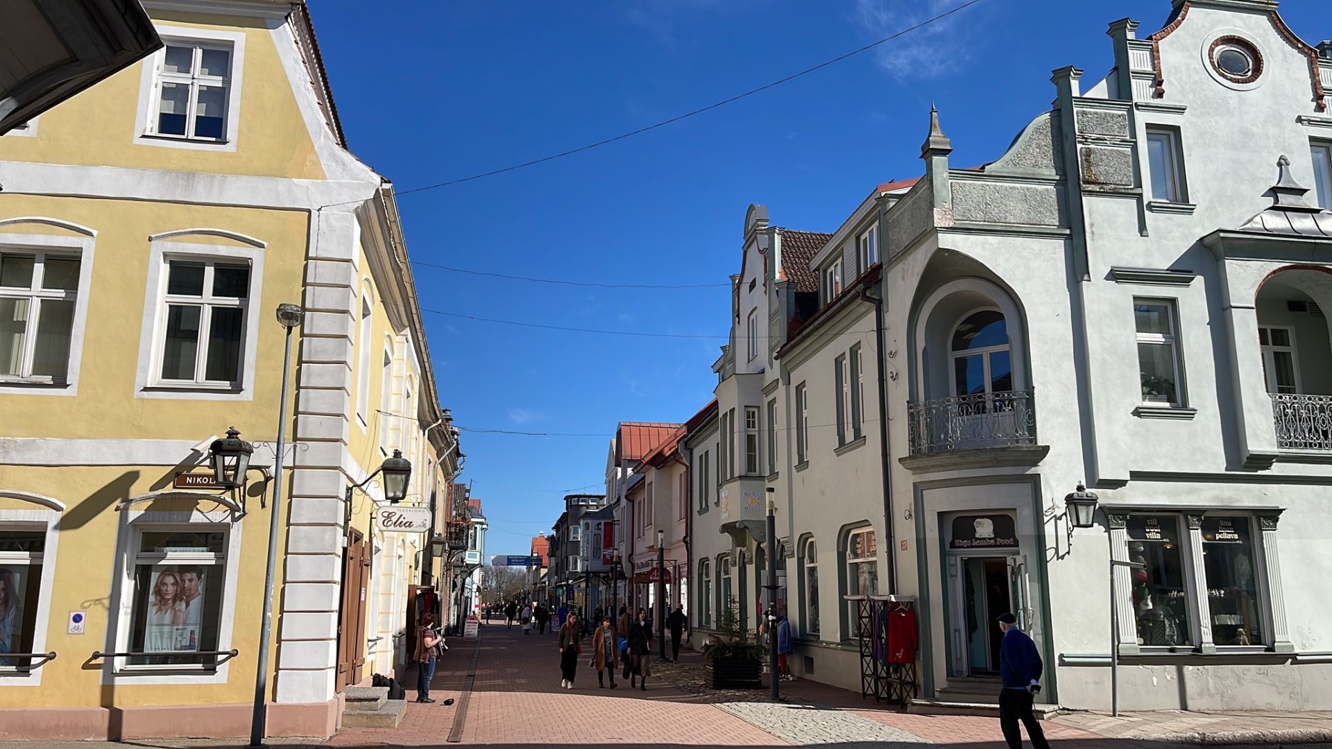 Pärnu Rüütli Street rephoto