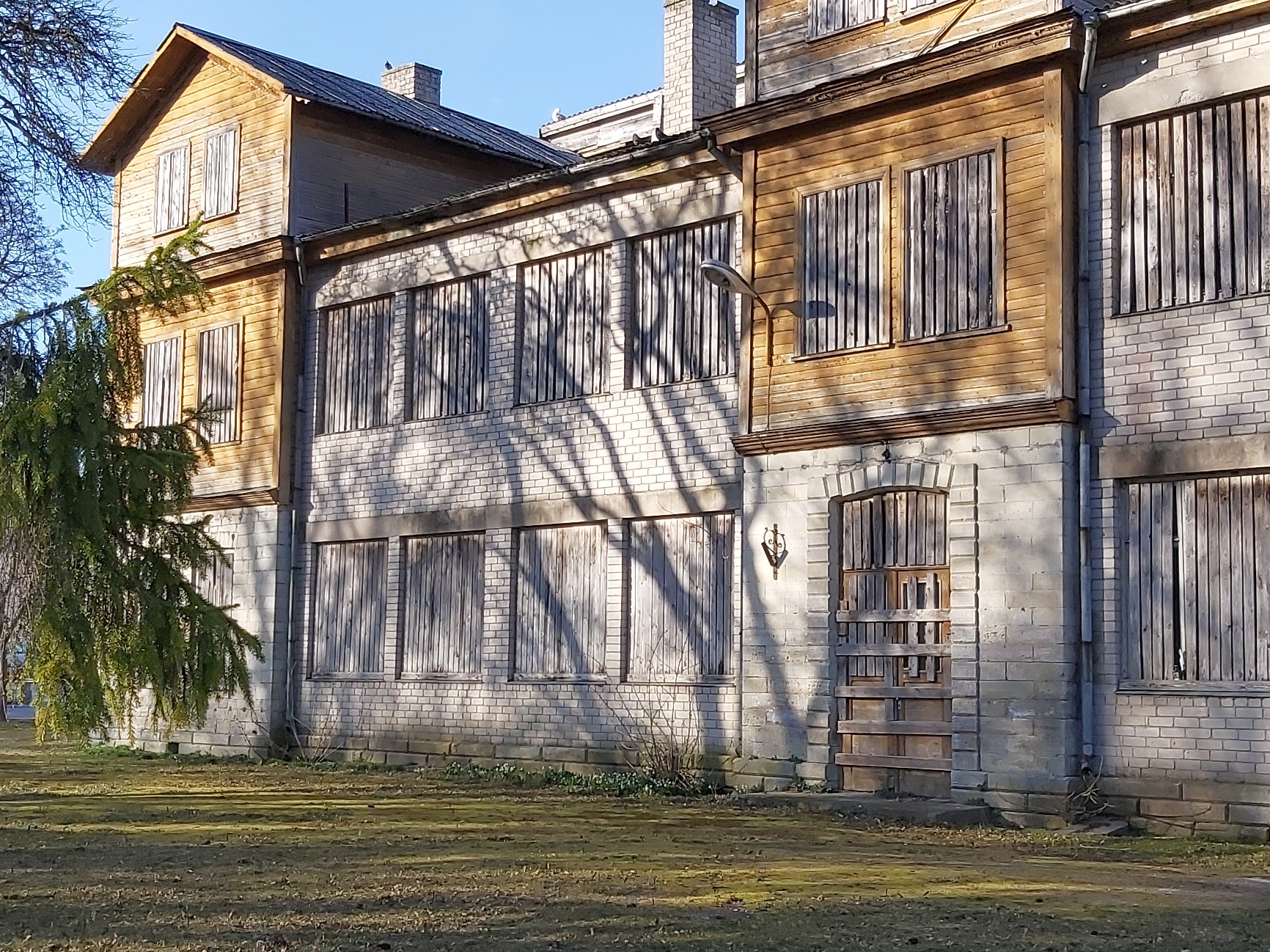 Michelseni pansion Kuressaares Allee tänaval 1919.a. rephoto