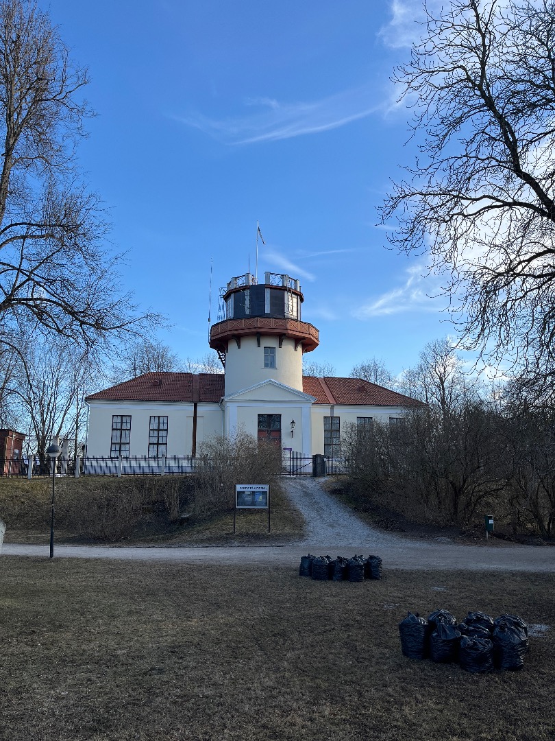 Mediation of the Independence Day at the Tartu Star Tower. rephoto