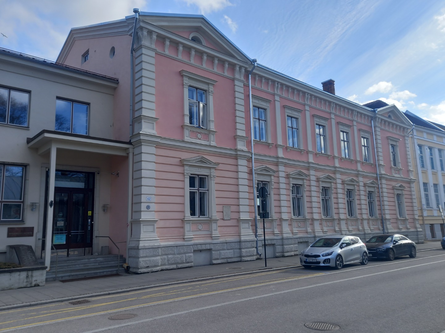 Tartu, Arhiivraamatukogu Aia tänaval rephoto