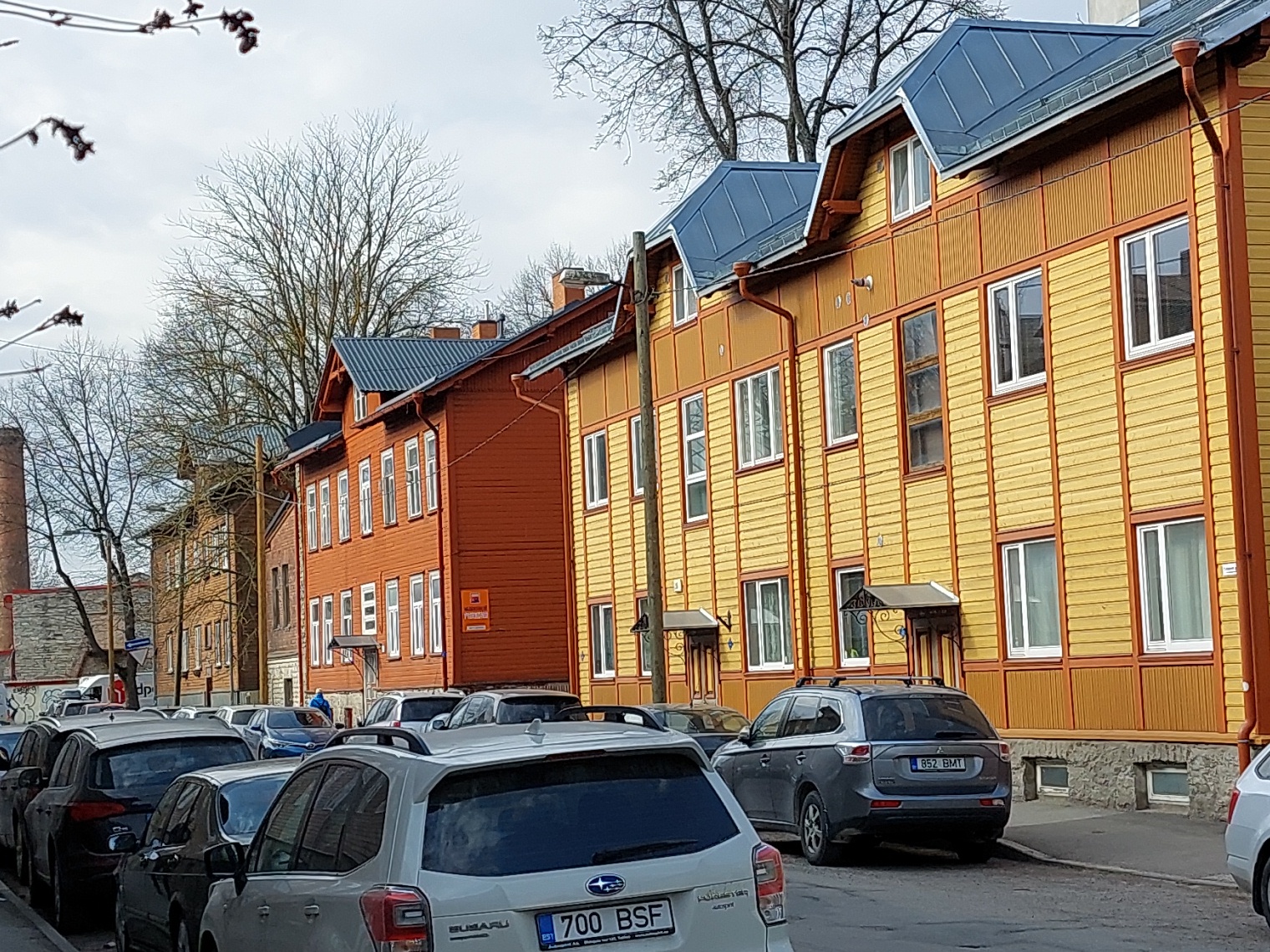 View on the Graniidi Street. rephoto
