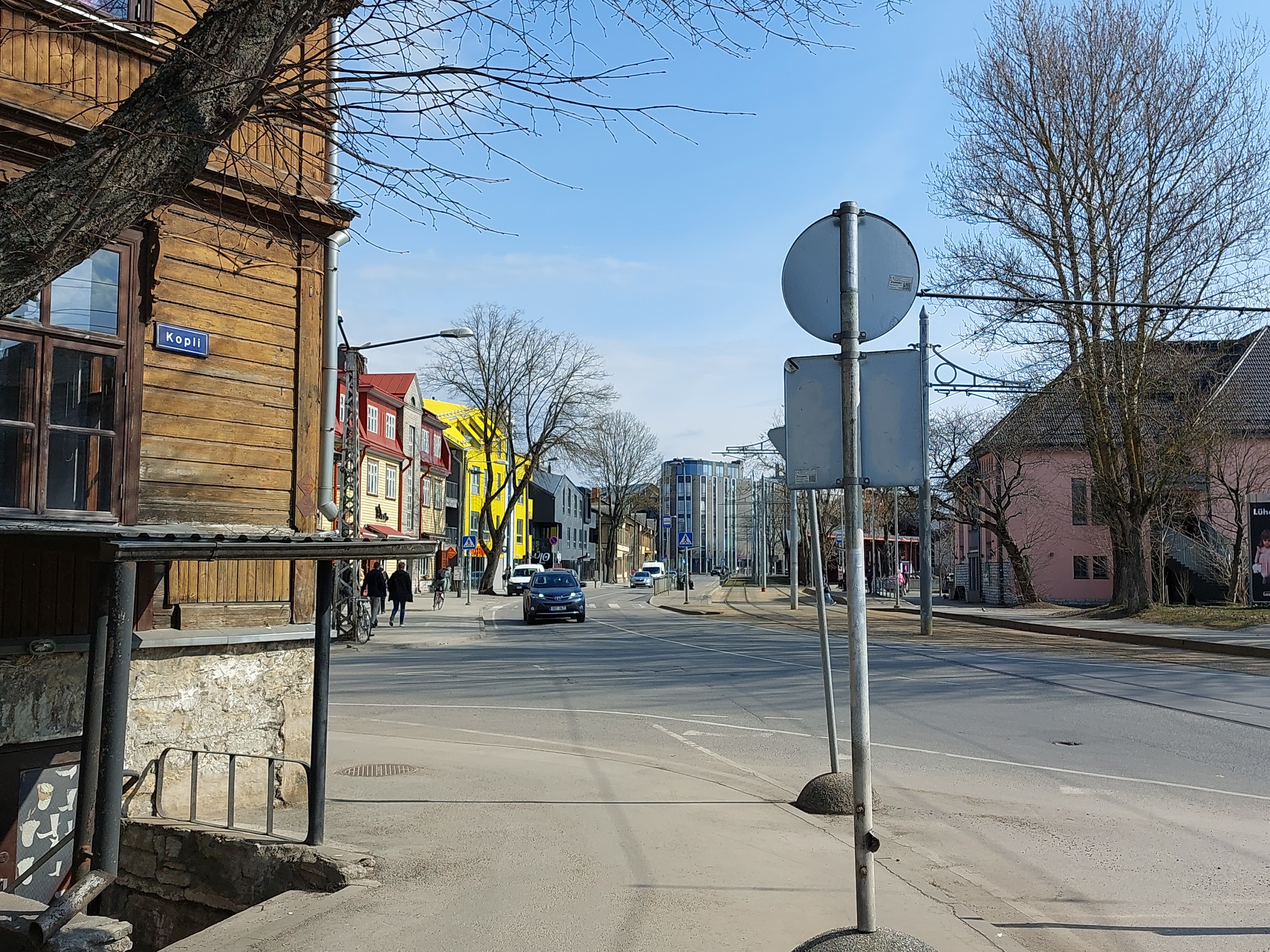 Tallinn Kalinini tänav (Kopli tänav) rephoto