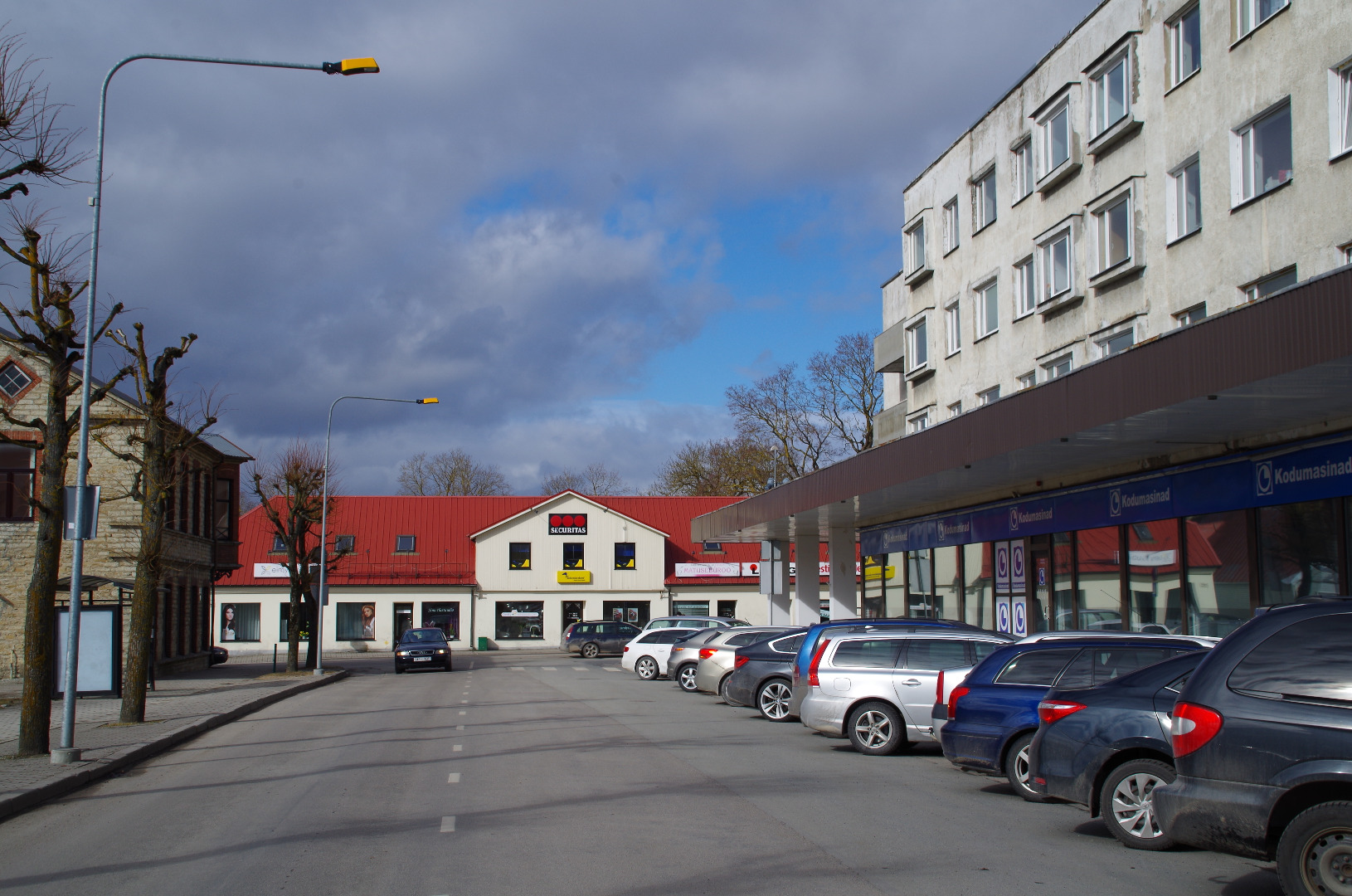 Rakvere, vaade Laiale tänavale rephoto