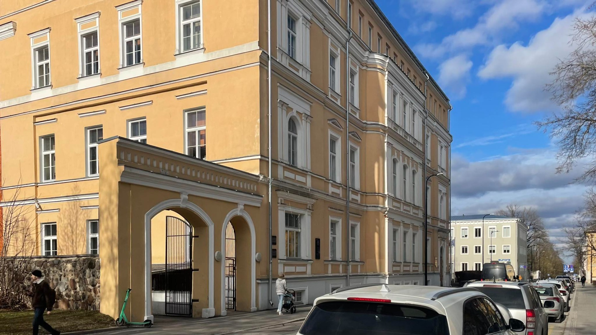 Vabadussõda. Eesti - Nõukogude Venemaa vaheliste rahuläbirääkimiste paik Tartus Aia tänav 39. rephoto
