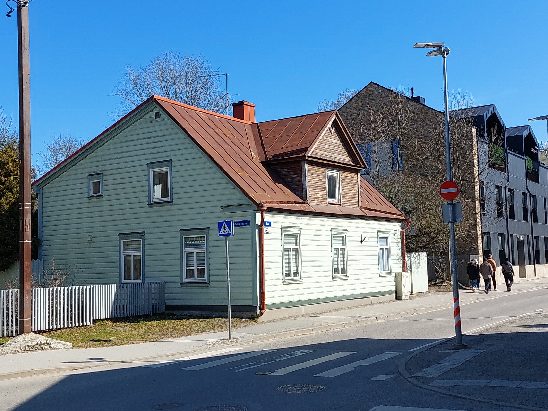 Tallinn, maja Soo tänava 36, kus elas Mihhail Kalinin rephoto