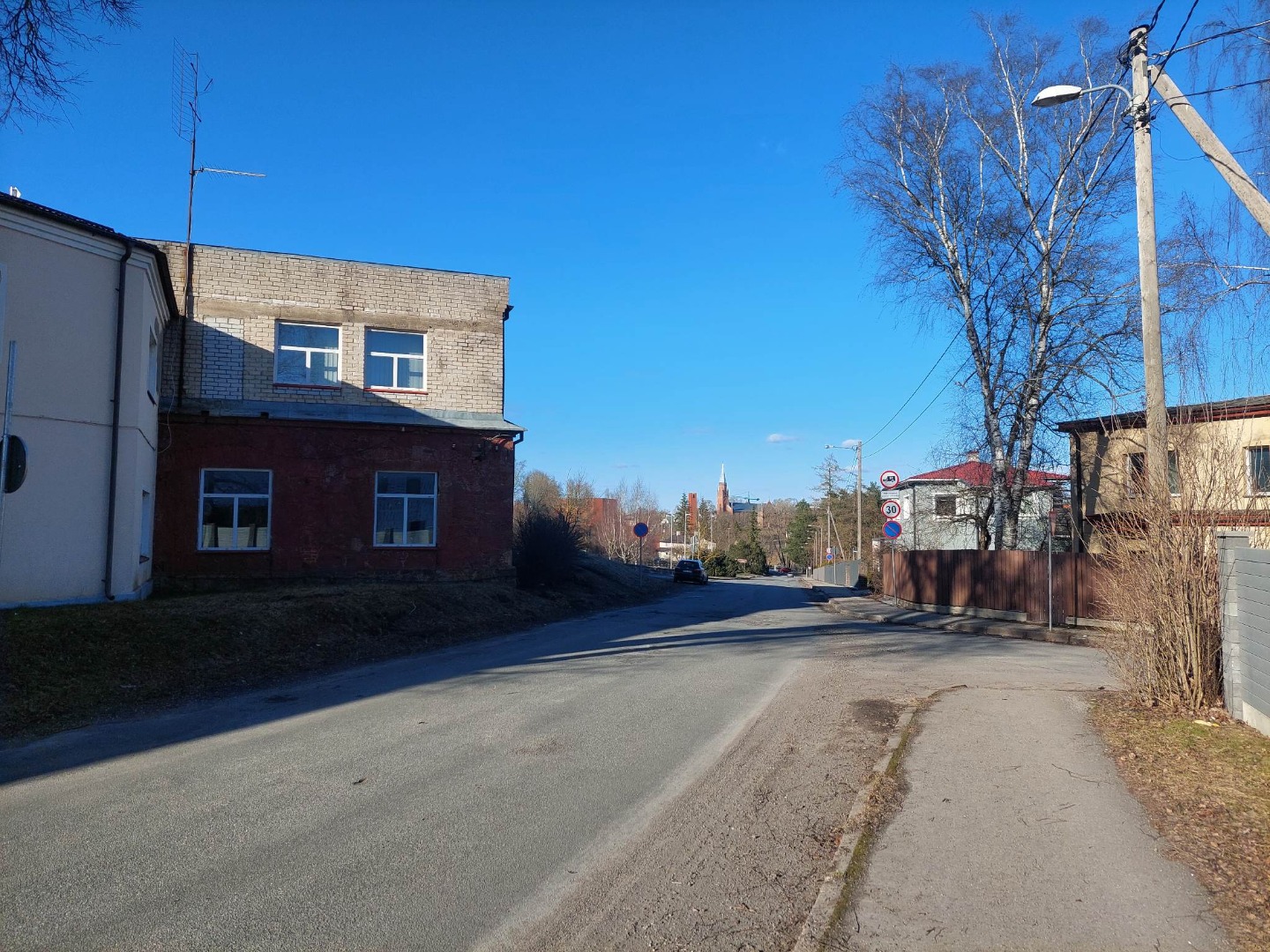 Vaade Viljandile 20. sajandi algul rephoto