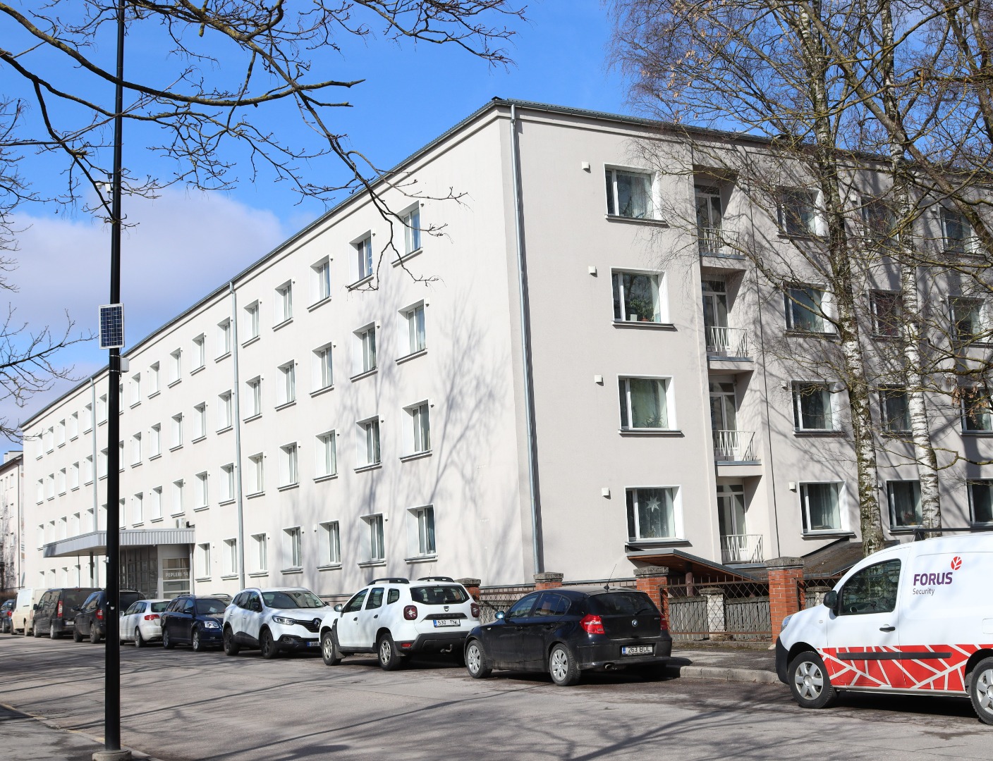 View of the Pälson Street joint room. rephoto