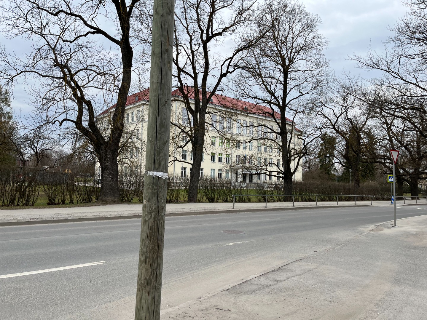 Johannes Semperi nim Tartu 8. High school building rephoto