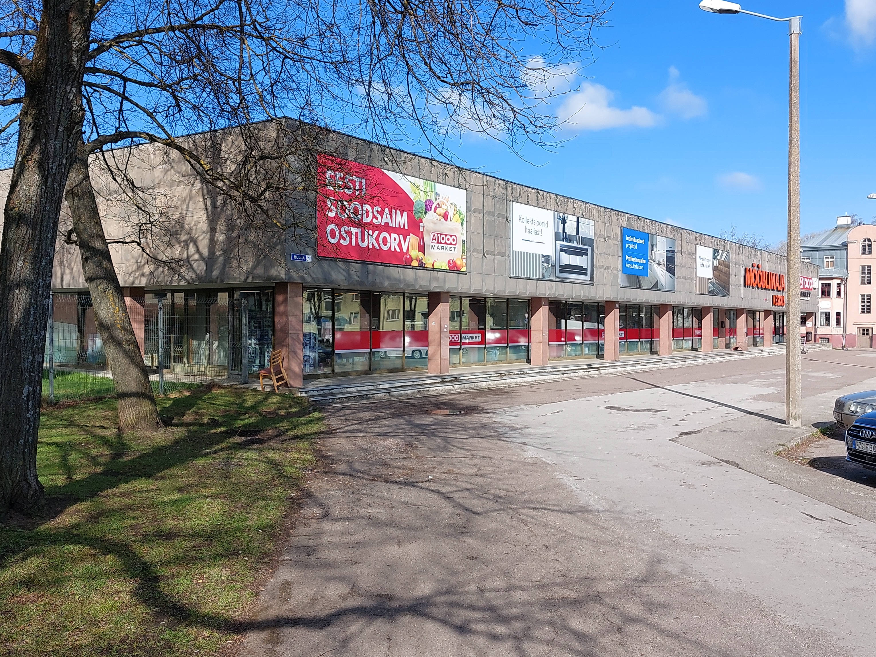 Tallinn Furniture Time, view of the building. Architects Olga Bruns, Aino Orm; engineer g. Vernõi rephoto