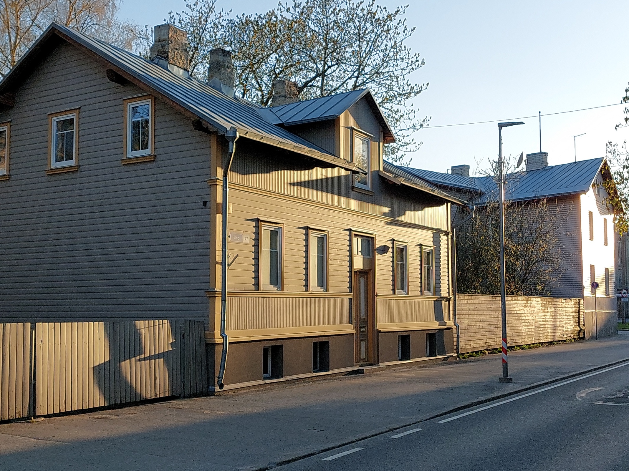 Soo tänav - lõik Vana-Kalamaja tänava ja Kalju tänava vahel. rephoto