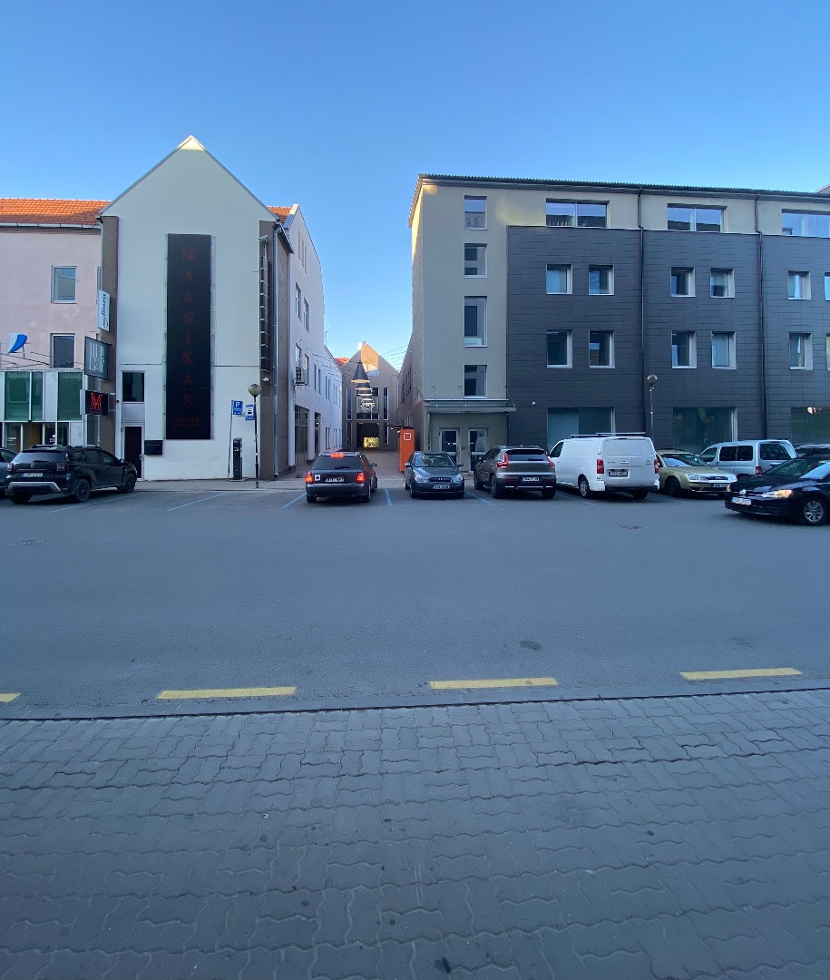 Postimaja ehitus Küüni tänaval. rephoto