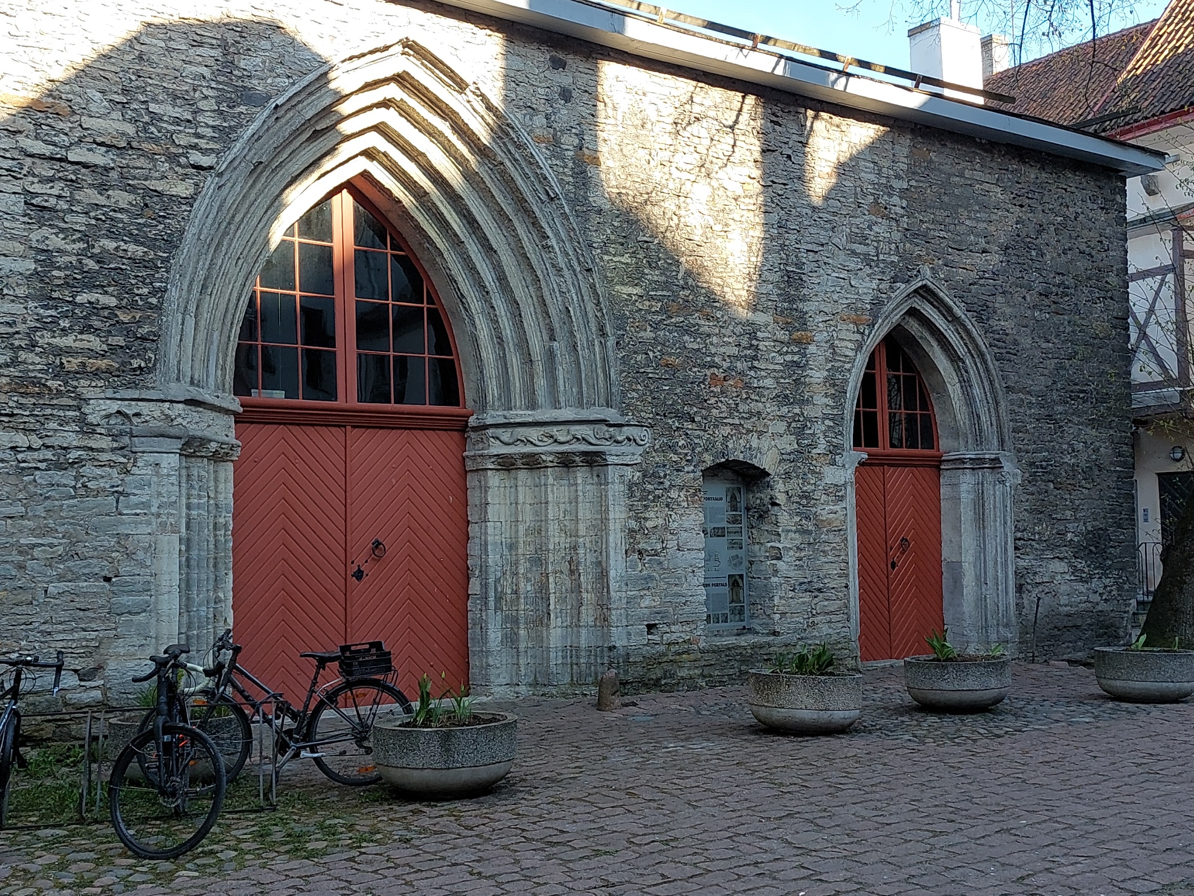 Joachim Chr. Kochi hoov. Vene tänav, Kloostri hoonetes. (Das Ehemalige Dominikaner-Kloster an der Russ-Strasse) rephoto