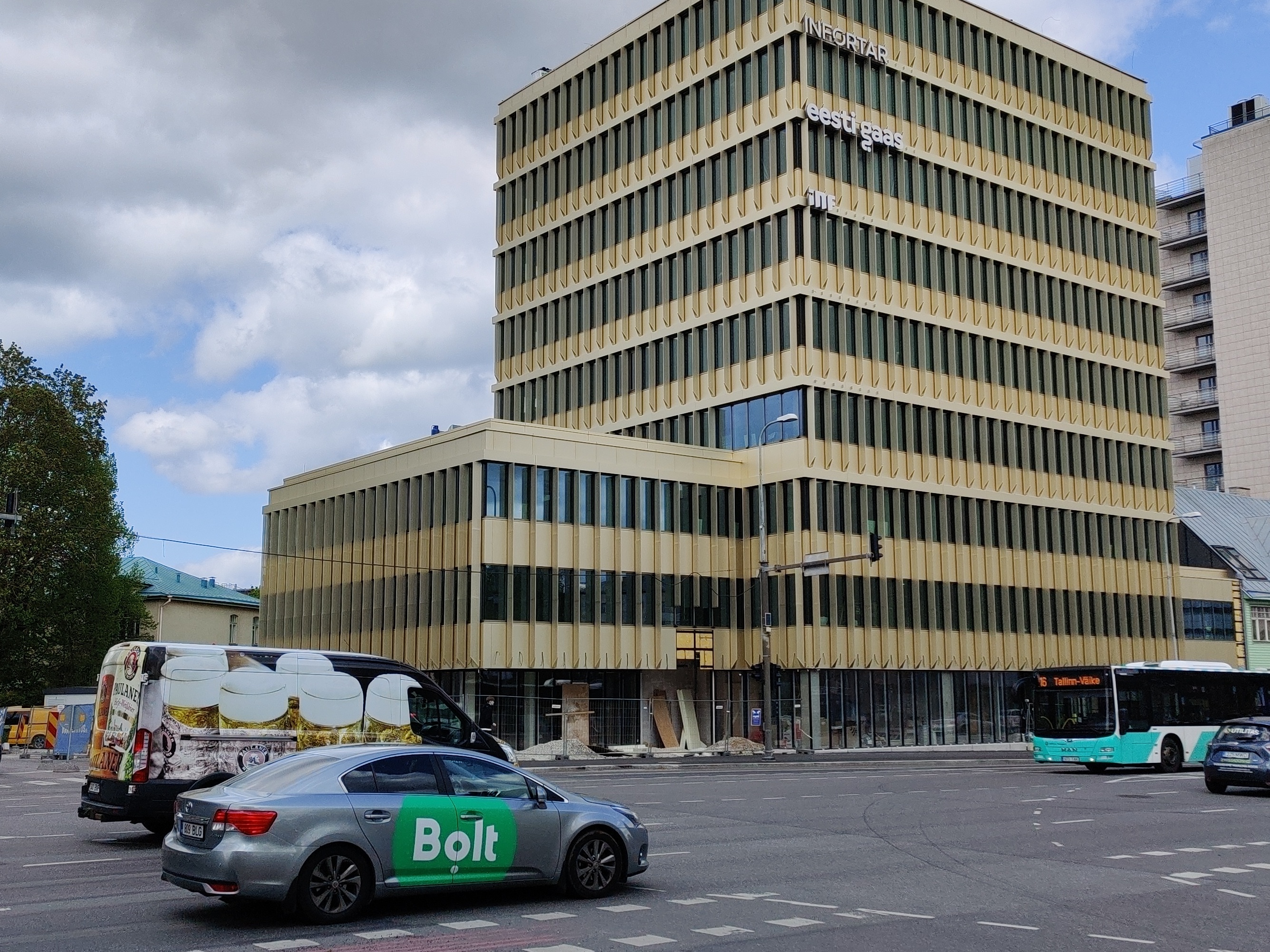 Production unit Eesti Gaas building in Kingissepa t 9. rephoto