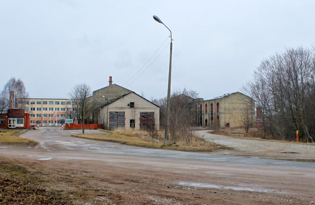 Vaade Aseri tsemenditehasele rephoto