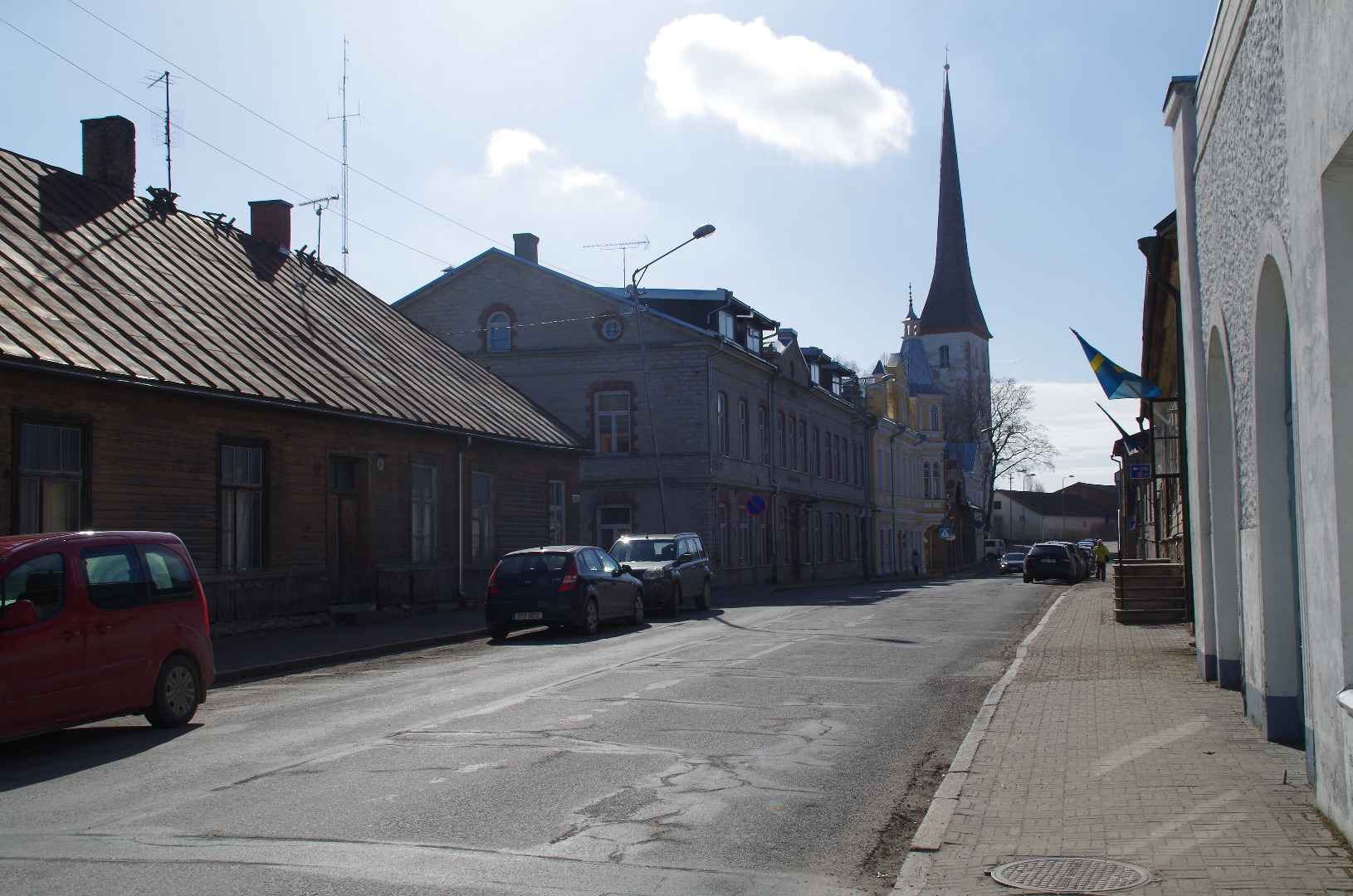 Vaade Rakveres Pikale tänavale rephoto